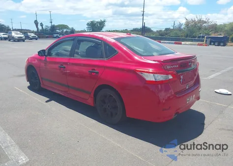 2015 Nissan Sentra Sr из США, поврежденный, VIN 3N1AB7AP0FY251993